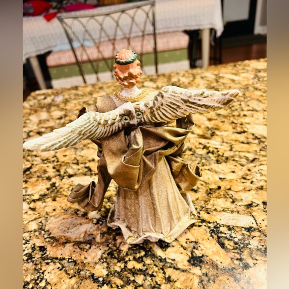 Handmade Angel Christmas Ornament About 9” Tall  Gorgeous - Picture 5 of 6